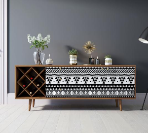 Комод Этажерка Berber (Бербер) Принт 19 BB15/Print_19