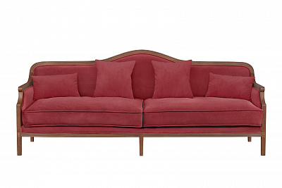 Диван с высокой спинкой Madesta Red Красный