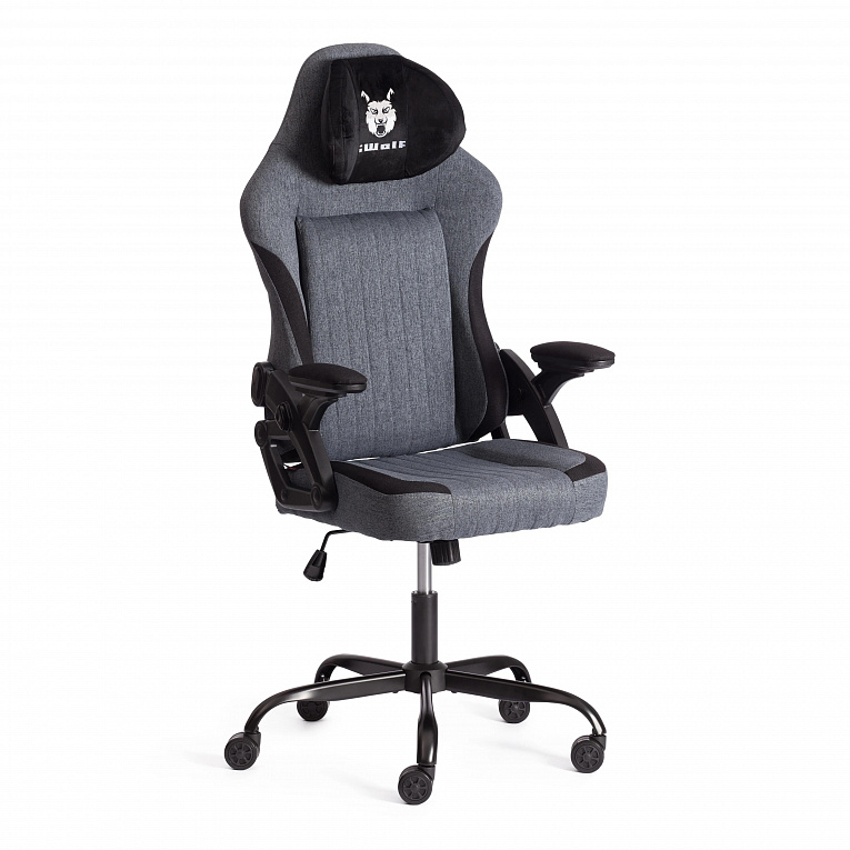 Кресло геймерское iWolf / АйВулф Серый