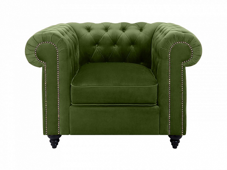 Кресло OgogoHome Chester Classic зеленый 333696