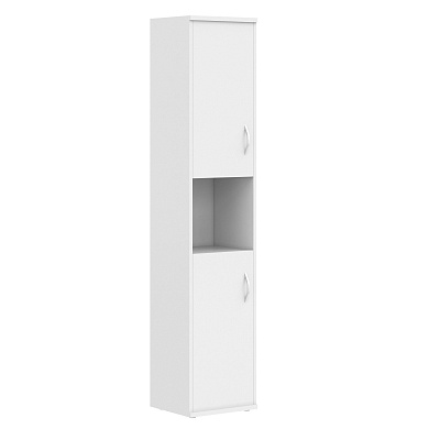 Шкаф офисный узкий Skyland IMAGO СУ-1.5 Белый