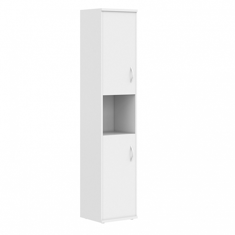 Шкаф офисный узкий Skyland IMAGO СУ-1.5 Белый