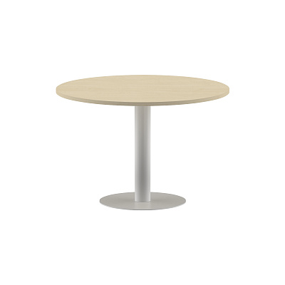 Конференц стол круглый Skyland IMAGO ПРГ 100 Клен / Белый